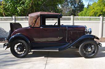1931 model a sport coupe sold