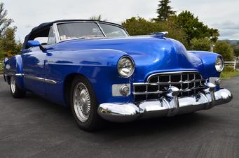 1949 Cadillac convertible rod sold spoke motors